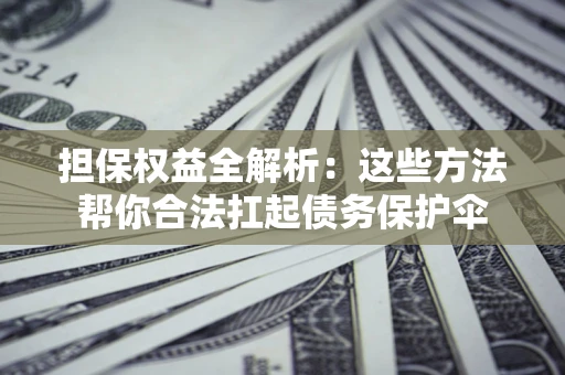 武汉担保权益全解析：这些方法帮你合法扛起债务保护伞