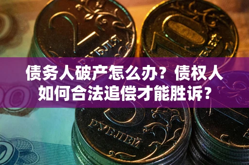 武汉债务人破产怎么办？债权人如何合法追偿才能胜诉？