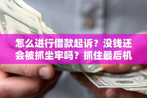 武汉怎么进行借款起诉？没钱还会被抓坐牢吗？抓住最后机会！