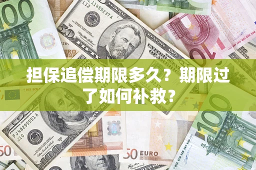 武汉担保追偿期限多久？期限过了如何补救？