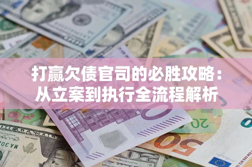 武汉打赢欠债官司的必胜攻略：从立案到执行全流程解析
