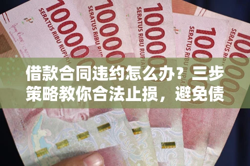 武汉借款合同违约怎么办？三步策略教你合法止损，避免债务危机升级