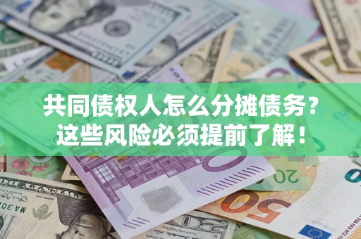 武汉共同债权人怎么分摊债务？这些风险必须提前了解！
