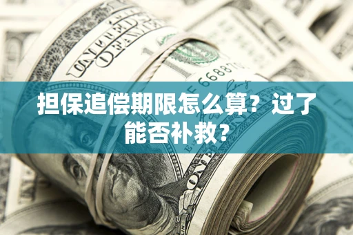 武汉担保追偿期限怎么算？过了能否补救？